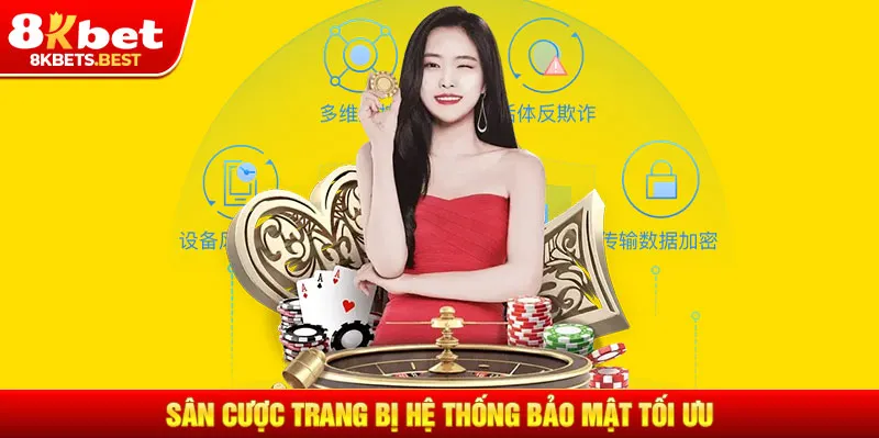 Sân cược trang bị hệ thống bảo mật tối ưu